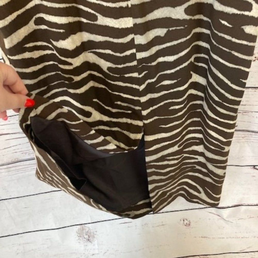 Michael Kors Italy Collection Animal Print Dress - Picture 9 of 14
